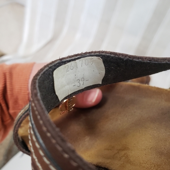 Naot Sandals Ankle Heel Strap Size 39 (L8) - Picture 6 of 7